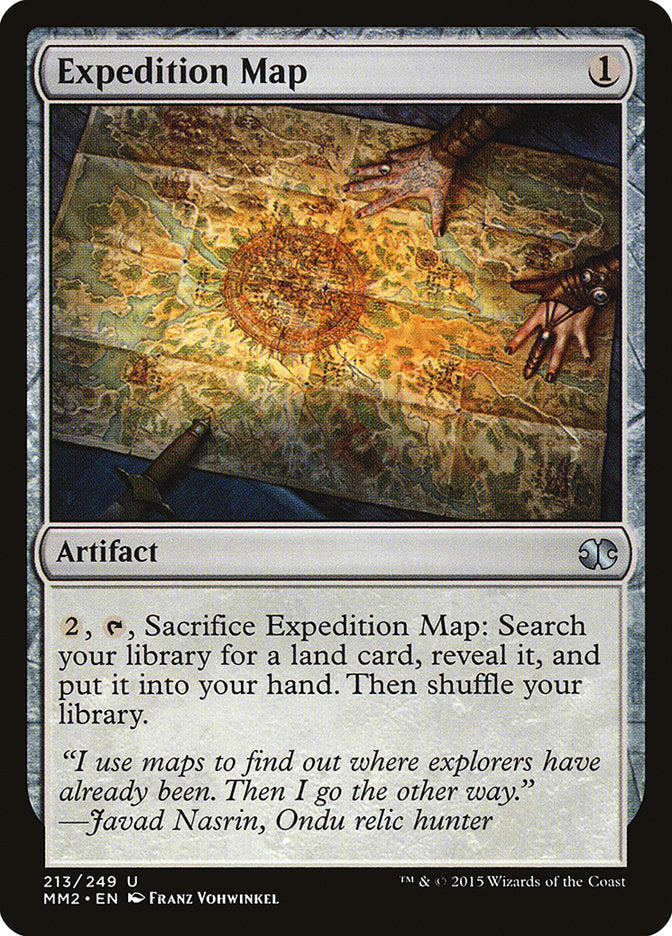 Expedition Map [Modern Masters 2015] | Anubis Games and Hobby