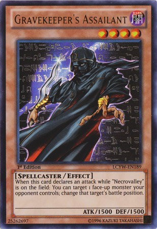 Gravekeeper's Assailant [LCYW-EN189] Ultra Rare | Anubis Games and Hobby