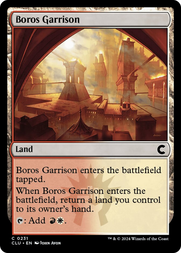 Boros Garrison [Ravnica: Clue Edition] | Anubis Games and Hobby