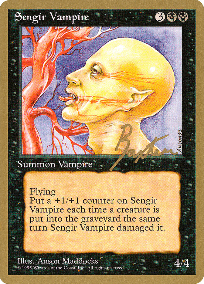 Sengir Vampire (George Baxter) [Pro Tour Collector Set] | Anubis Games and Hobby