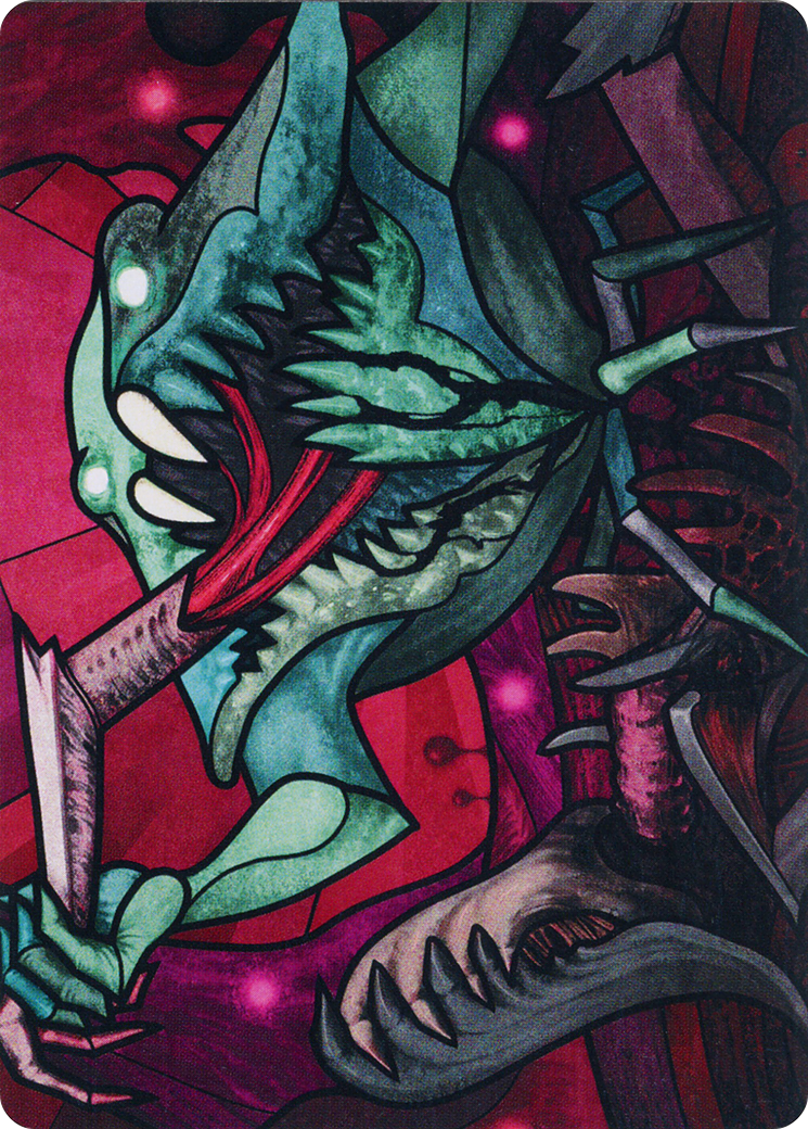 Yargle, Glutton of Urborg Art Card [March of the Machine Art Series] | Anubis Games and Hobby