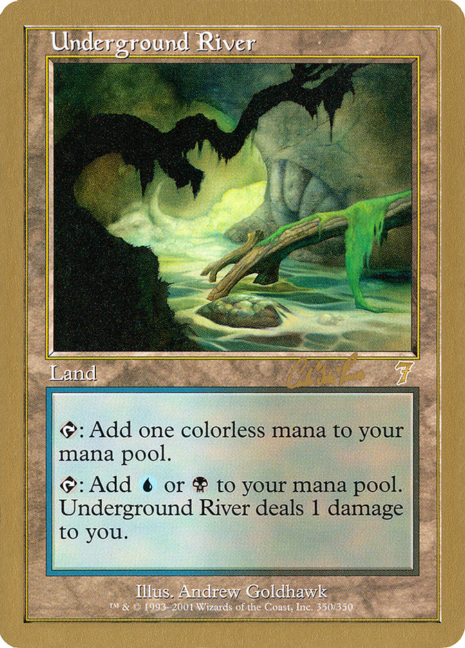 Underground River (Carlos Romao) [World Championship Decks 2002] | Anubis Games and Hobby