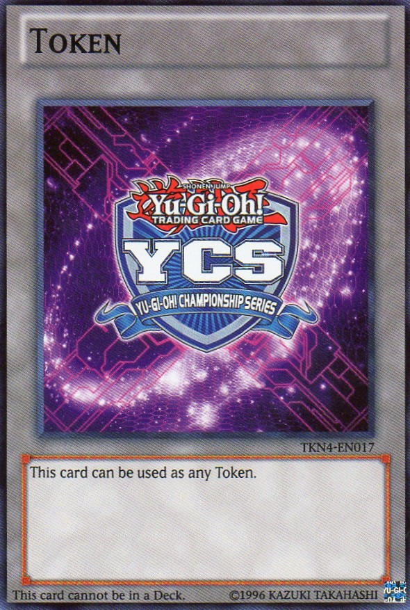 Yu-Gi-Oh Championship Series Token (2014 Pre-registration) [TKN4-EN017] Super Rare | Anubis Games and Hobby