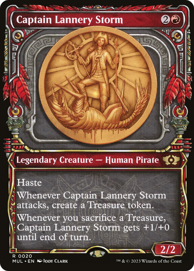 Captain Lannery Storm [Multiverse Legends] | Anubis Games and Hobby