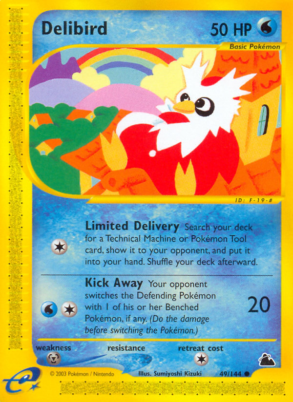 Delibird (49/144) [Skyridge] | Anubis Games and Hobby