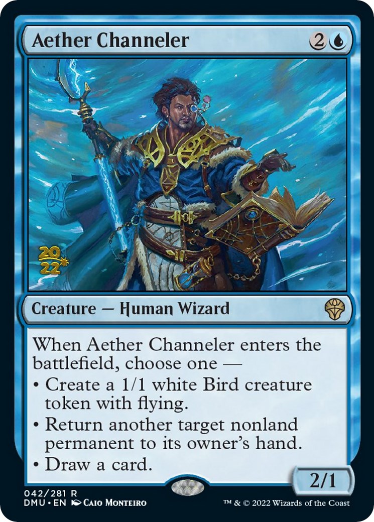 Aether Channeler [Dominaria United Prerelease Promos] | Anubis Games and Hobby