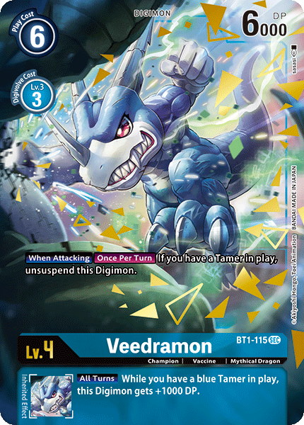 Veedramon [BT1-115] (Alternate Art) [Release Special Booster Ver.1.0] | Anubis Games and Hobby