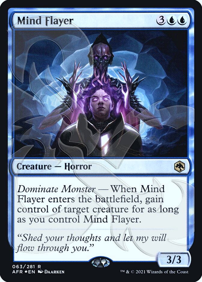 Mind Flayer (Ampersand Promo) [Dungeons & Dragons: Adventures in the Forgotten Realms Promos] | Anubis Games and Hobby