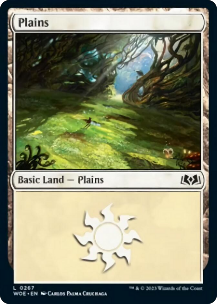 Plains (0267) [Wilds of Eldraine] | Anubis Games and Hobby