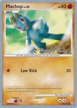 Machop LV.20 (86/130) (Boltevoir - Michael Pramawat) [World Championships 2010] | Anubis Games and Hobby