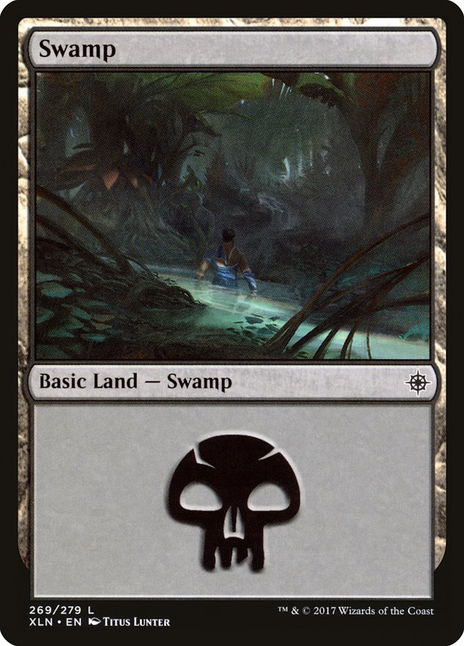 Swamp (269) [Ixalan] | Anubis Games and Hobby