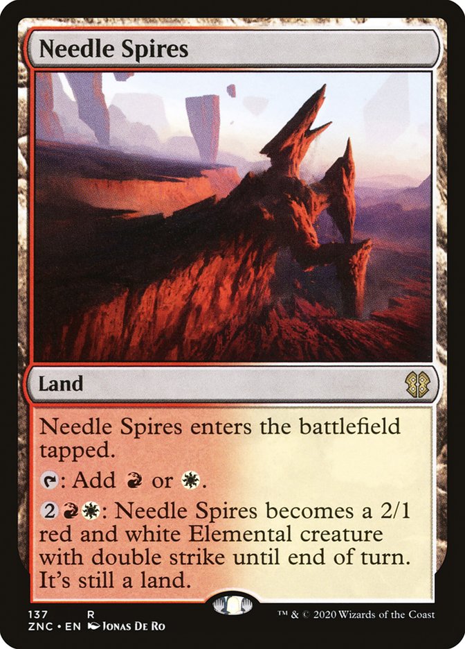 Needle Spires [Zendikar Rising Commander] | Anubis Games and Hobby