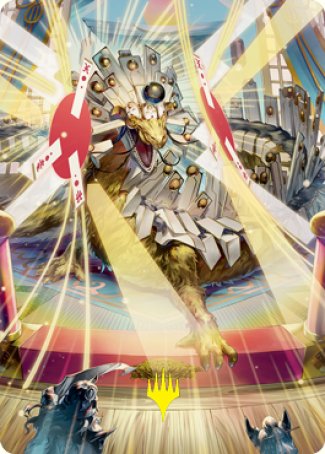 Spirit-Sister's Call Art Card (Gold-Stamped Signature) [Kamigawa: Neon Dynasty Art Series] | Anubis Games and Hobby