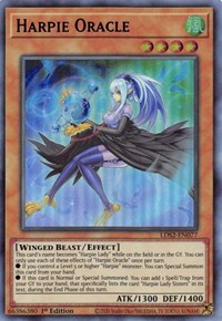 Harpie Oracle (Blue) [LDS2-EN077] Ultra Rare | Anubis Games and Hobby