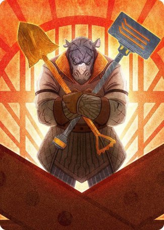 Mr. Orfeo, the Boulder Art Card [Streets of New Capenna Art Series] | Anubis Games and Hobby