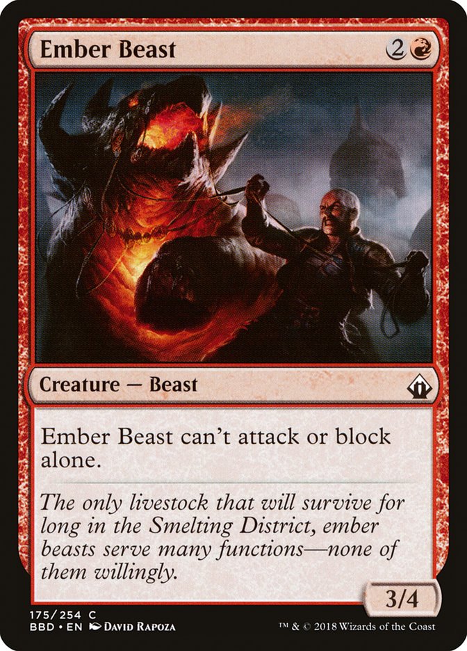 Ember Beast [Battlebond] | Anubis Games and Hobby