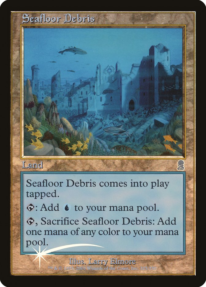 Seafloor Debris (Misprinted) [Odyssey] | Anubis Games and Hobby