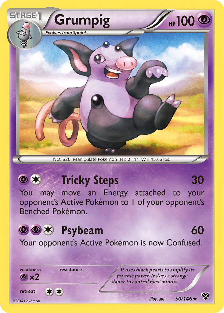 Grumpig (50/146) [XY: Base Set] | Anubis Games and Hobby