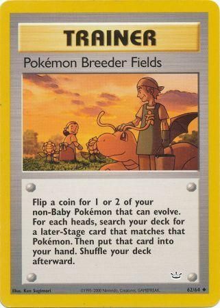 Pokemon Breeder Fields (62/64) [Neo Revelation Unlimited] | Anubis Games and Hobby