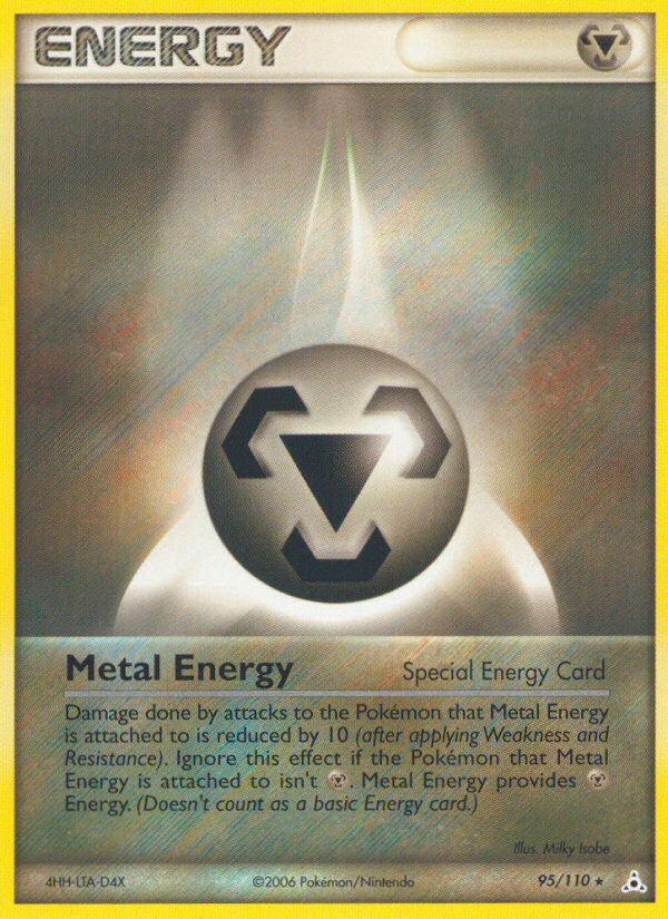 Metal Energy (95/110) [EX: Holon Phantoms] | Anubis Games and Hobby