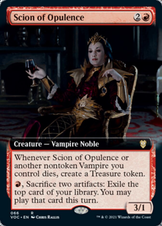 Scion of Opulence (Extended Art) [Innistrad: Crimson Vow Commander] | Anubis Games and Hobby