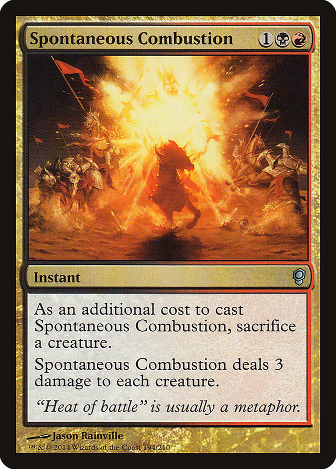 Spontaneous Combustion [Conspiracy] | Anubis Games and Hobby