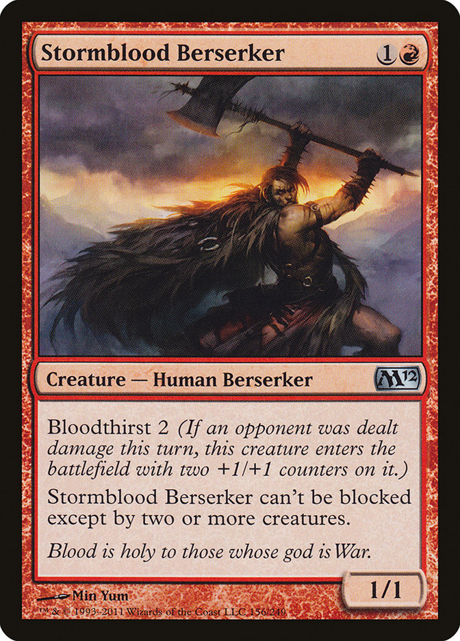 Stormblood Berserker [Magic 2012] | Anubis Games and Hobby