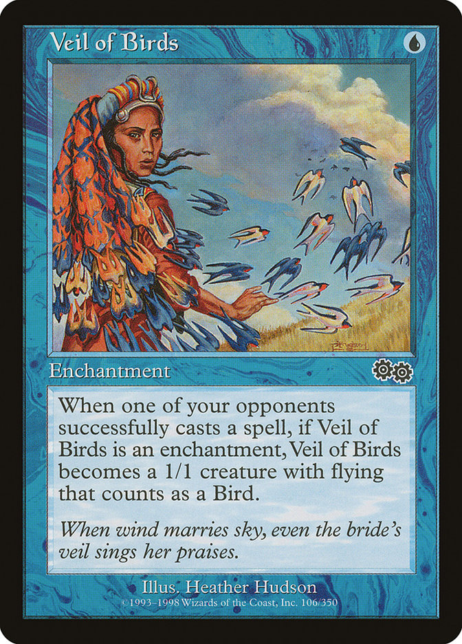 Veil of Birds [Urza's Saga] | Anubis Games and Hobby