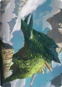 Yasharn, Implacable Earth Art Card [Zendikar Rising Art Series] | Anubis Games and Hobby