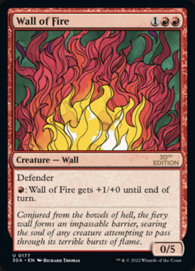 Wall of Fire [30th Anniversary Edition] | Anubis Games and Hobby