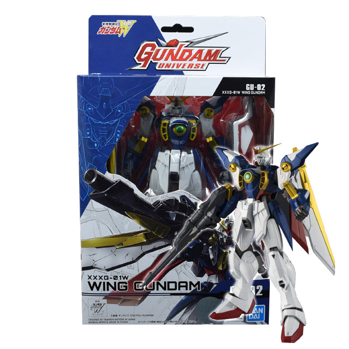 Mobile Suit Gundam: Gundam Universe: XXXG-01W Wing Gundam GU-02 Figure | Anubis Games and Hobby