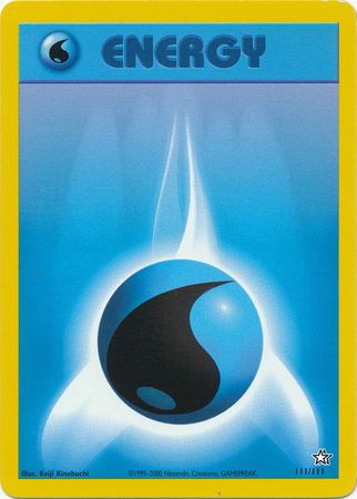 Water Energy (111/111) [Neo Genesis Unlimited] | Anubis Games and Hobby