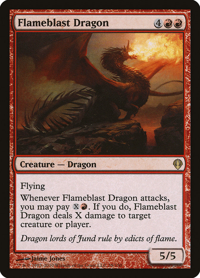 Flameblast Dragon [Archenemy] | Anubis Games and Hobby