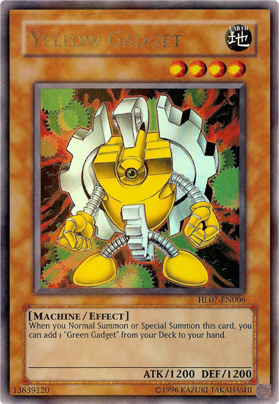 Yellow Gadget [HL07-EN006] Parallel Rare | Anubis Games and Hobby