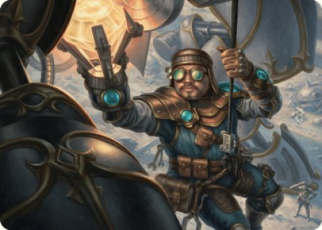 Powerstone Engineer Art Card [The Brothers' War Art Series] | Anubis Games and Hobby