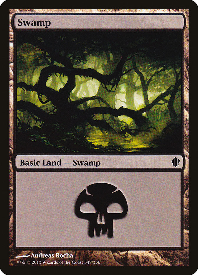 Swamp (348) [Commander 2013] | Anubis Games and Hobby