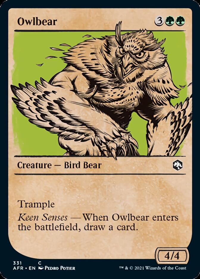 Owlbear (Showcase) [Dungeons & Dragons: Adventures in the Forgotten Realms] | Anubis Games and Hobby