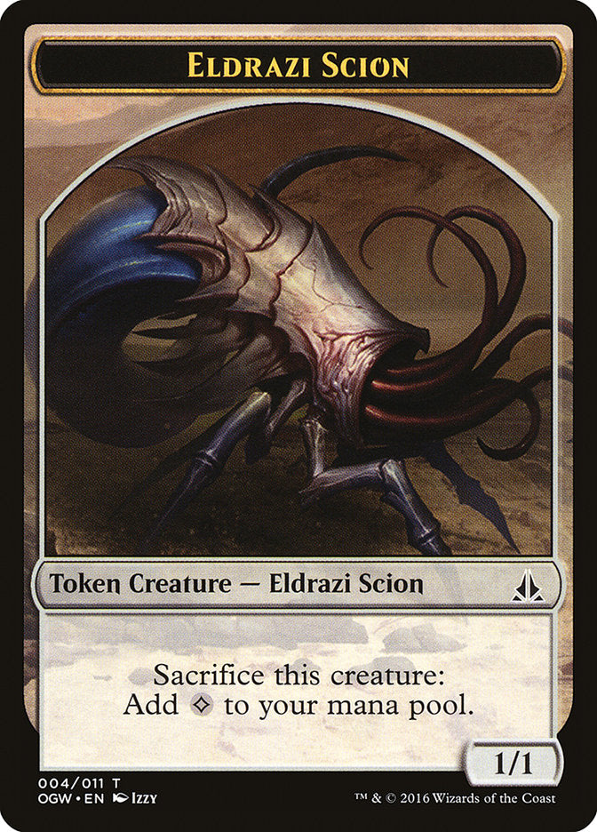 Eldrazi Scion Token (004/011) [Oath of the Gatewatch Tokens] | Anubis Games and Hobby