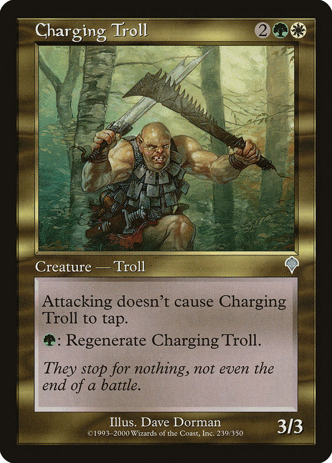 Charging Troll [Invasion] | Anubis Games and Hobby