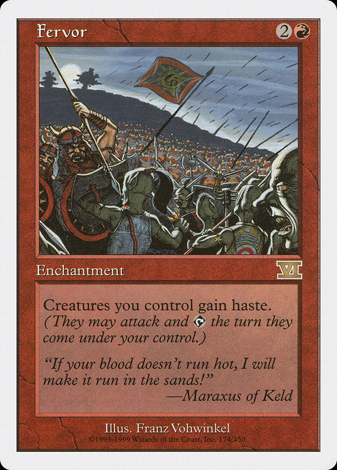 Fervor [Classic Sixth Edition] | Anubis Games and Hobby