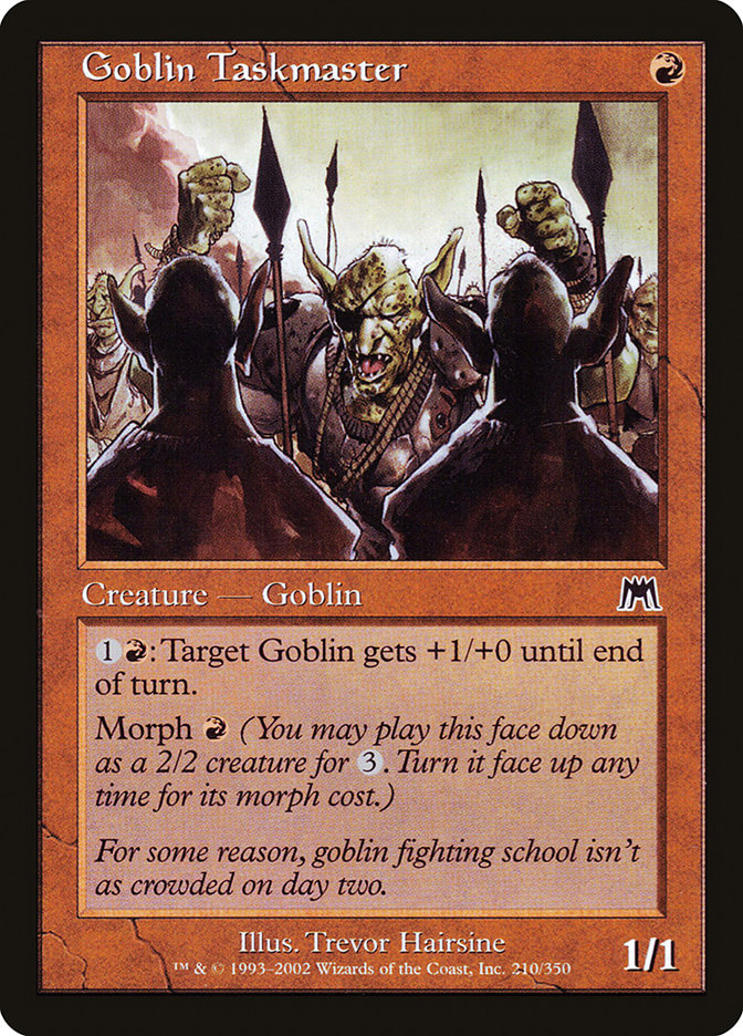 Goblin Taskmaster [Onslaught] | Anubis Games and Hobby