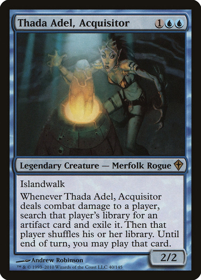 Thada Adel, Acquisitor [Worldwake] | Anubis Games and Hobby