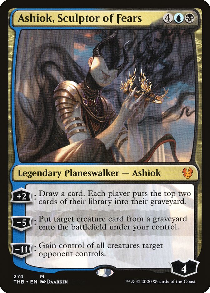 Ashiok, Sculptor of Fears [Theros Beyond Death] | Anubis Games and Hobby