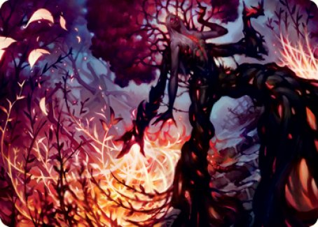 Splendid Reclamation Art Card [Innistrad: Crimson Vow Art Series] | Anubis Games and Hobby