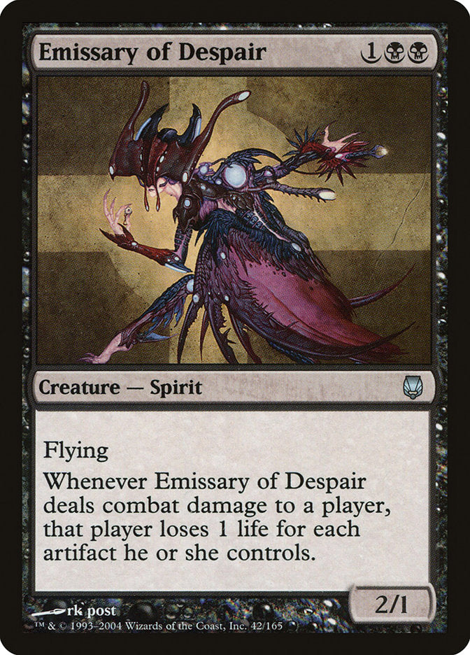 Emissary of Despair [Darksteel] | Anubis Games and Hobby