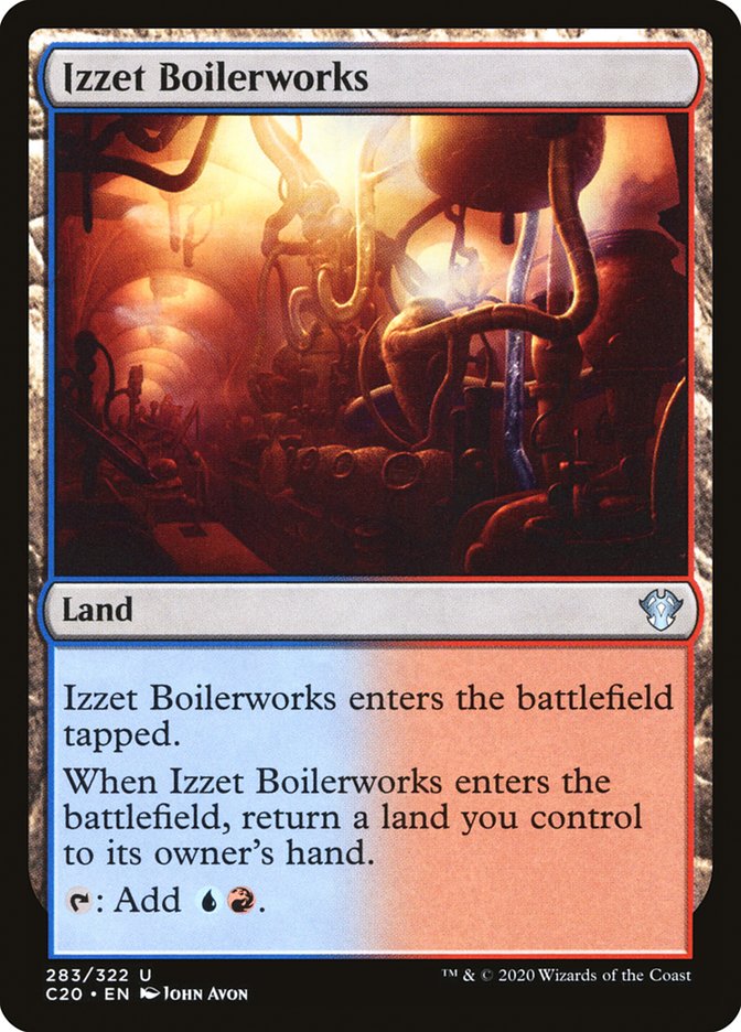 Izzet Boilerworks [Commander 2020] | Anubis Games and Hobby