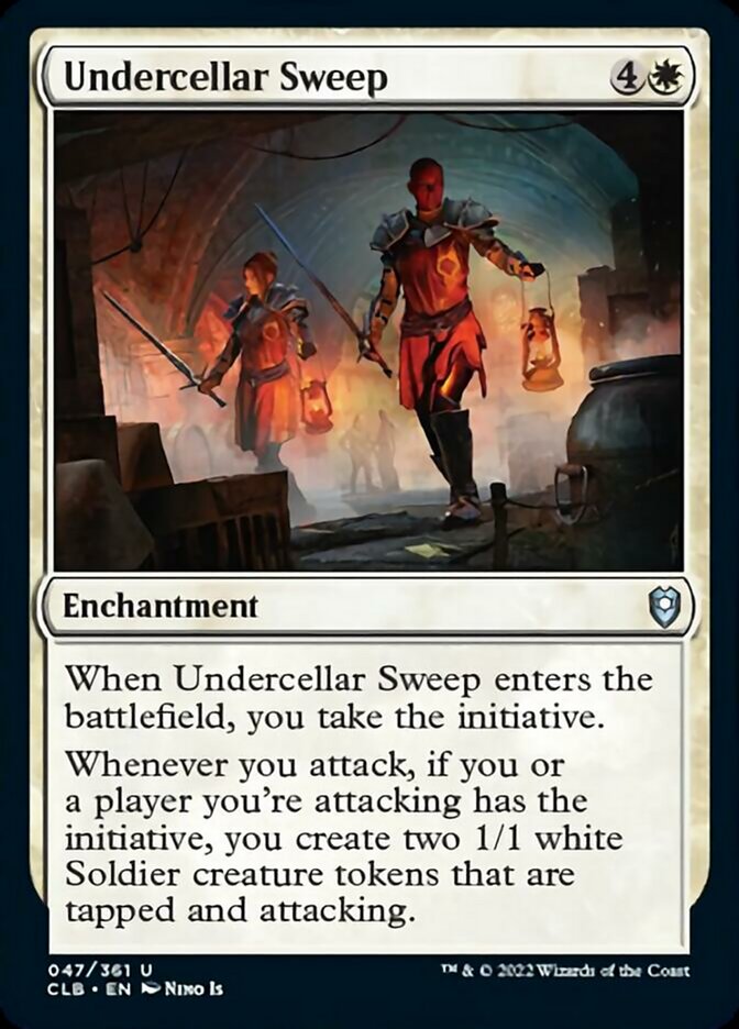 Undercellar Sweep [Commander Legends: Battle for Baldur's Gate] | Anubis Games and Hobby