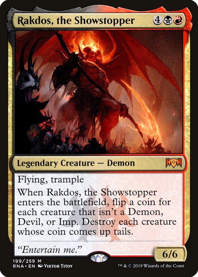 Rakdos, the Showstopper [Ravnica Allegiance] | Anubis Games and Hobby