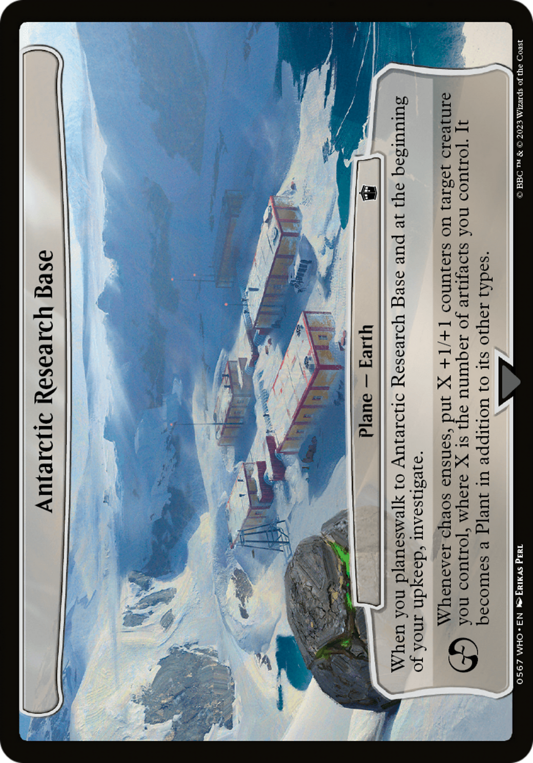 Antarctic Research Base [Planechase] | Anubis Games and Hobby