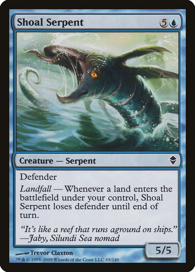 Shoal Serpent [Zendikar] | Anubis Games and Hobby